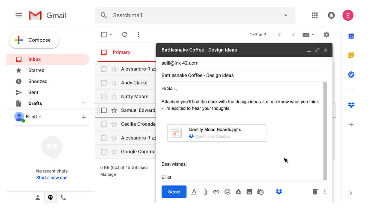 gmail extension to generate passwords