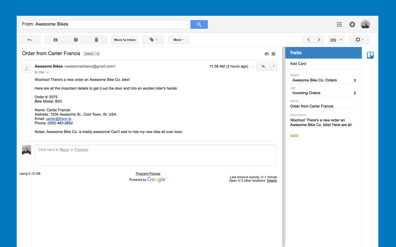 trello gmail extension