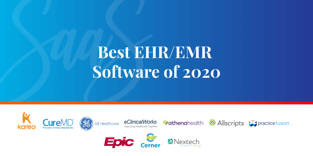 Best EHR Software, Best EMR Software, Top EHR Software, Top EMR Software, Best EHR Apps, Top EMR Programs, Best EMR Apps, SaaS Blog, All That SaaS
