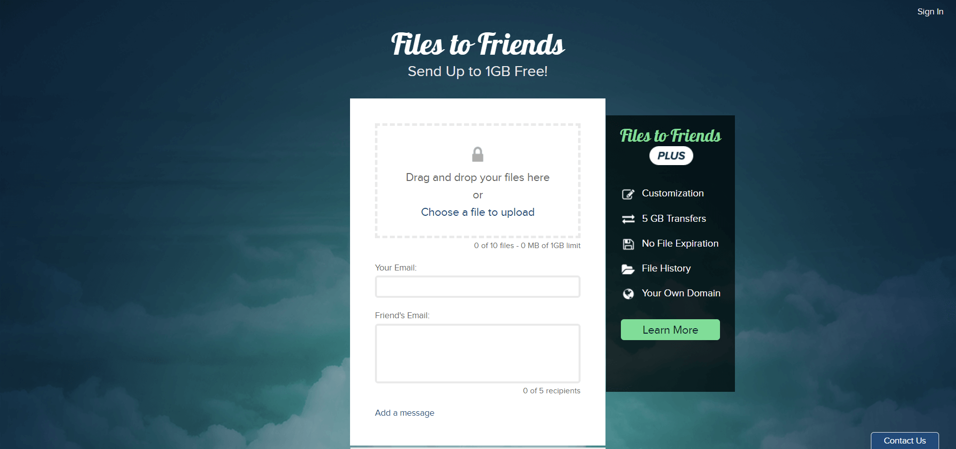 files to friends