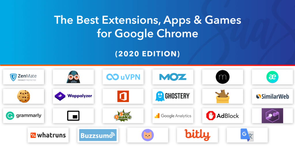 best google chrome extensions, best google chrome apps, best google chrome add-ons, chrome extension, chrome addon, chrome store, SaaS blog, All That SaaS