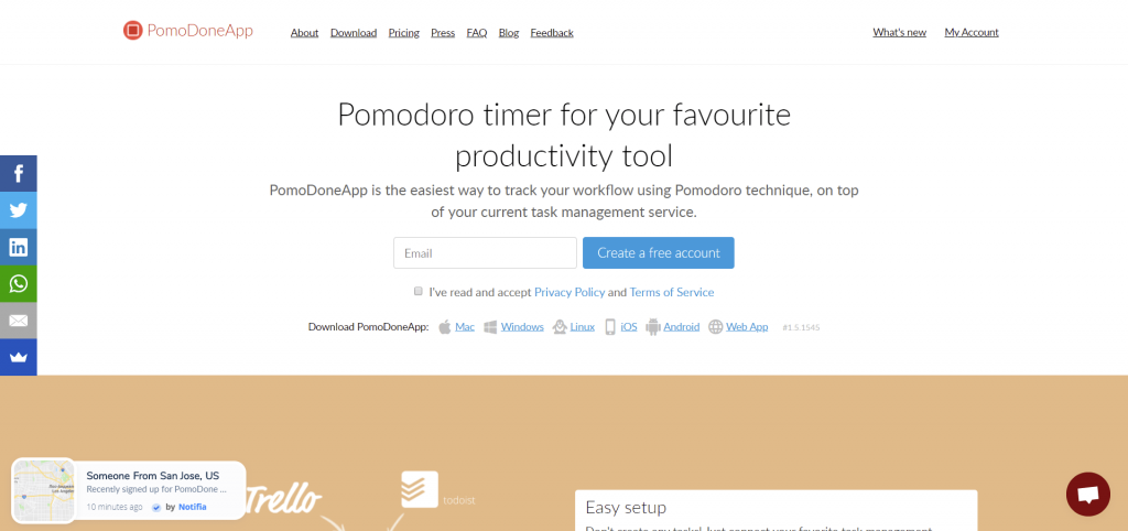 pomodoro technique app