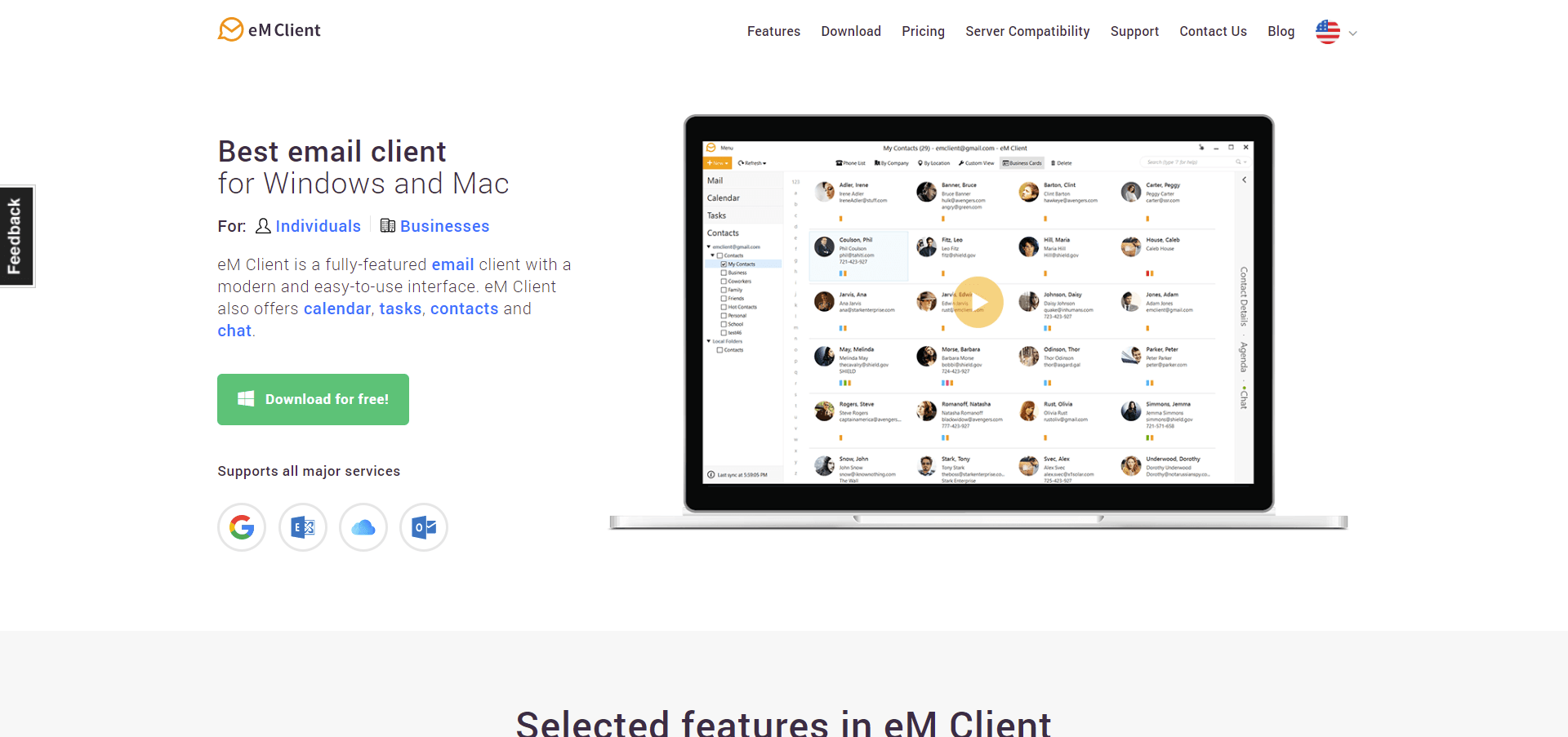 email client for mac and android