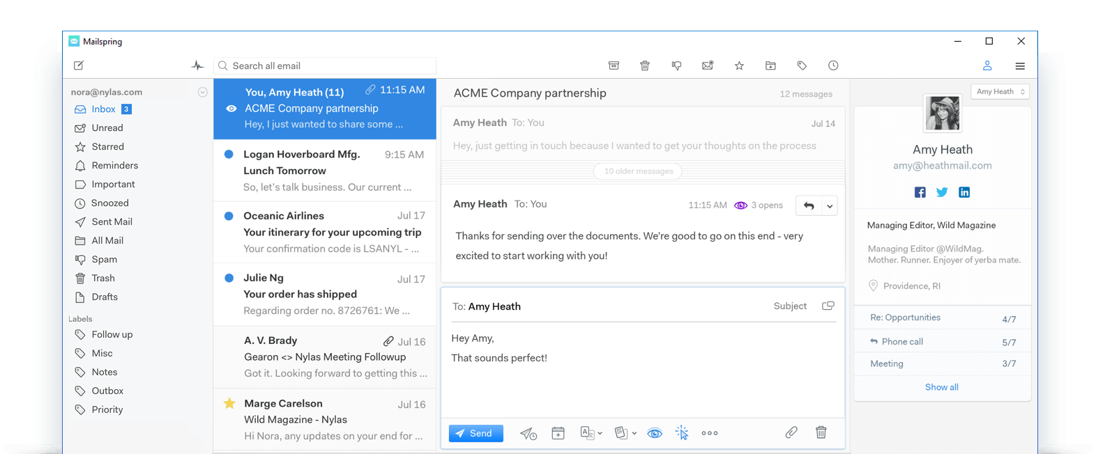 best mail client for windows and mac