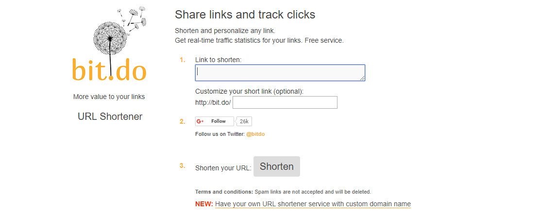 bit.do custom links generator