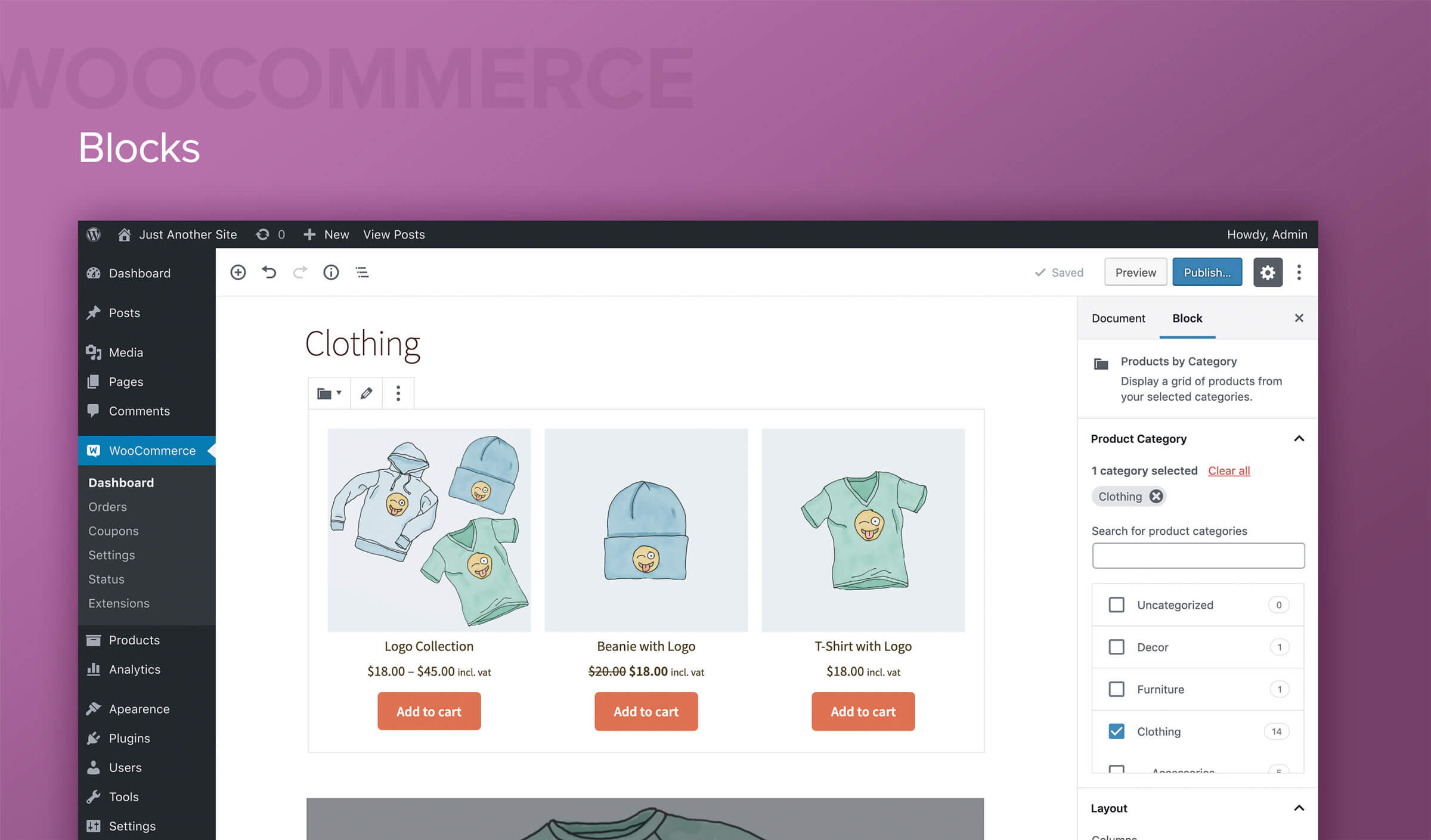 woocommerce