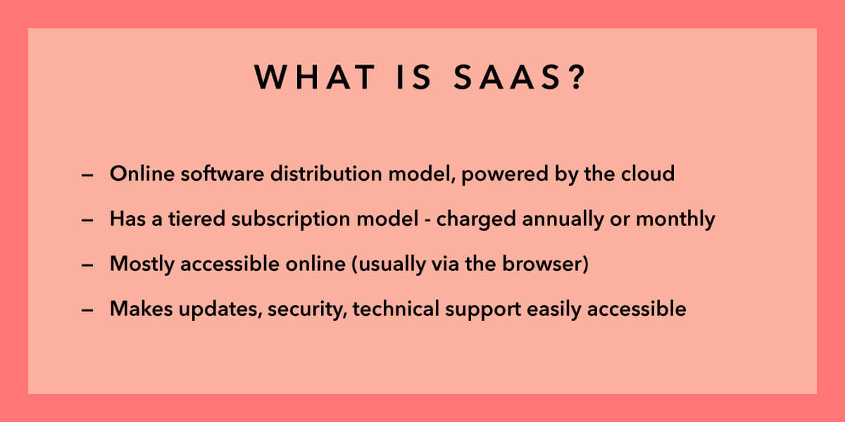 what is saas