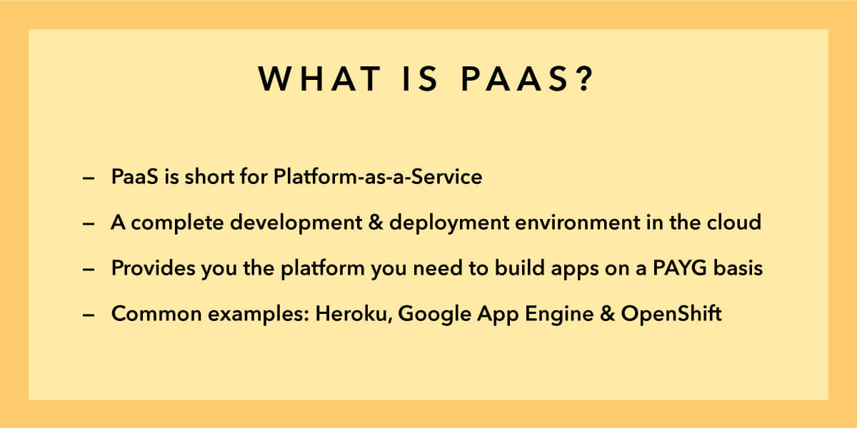 saas vs paas