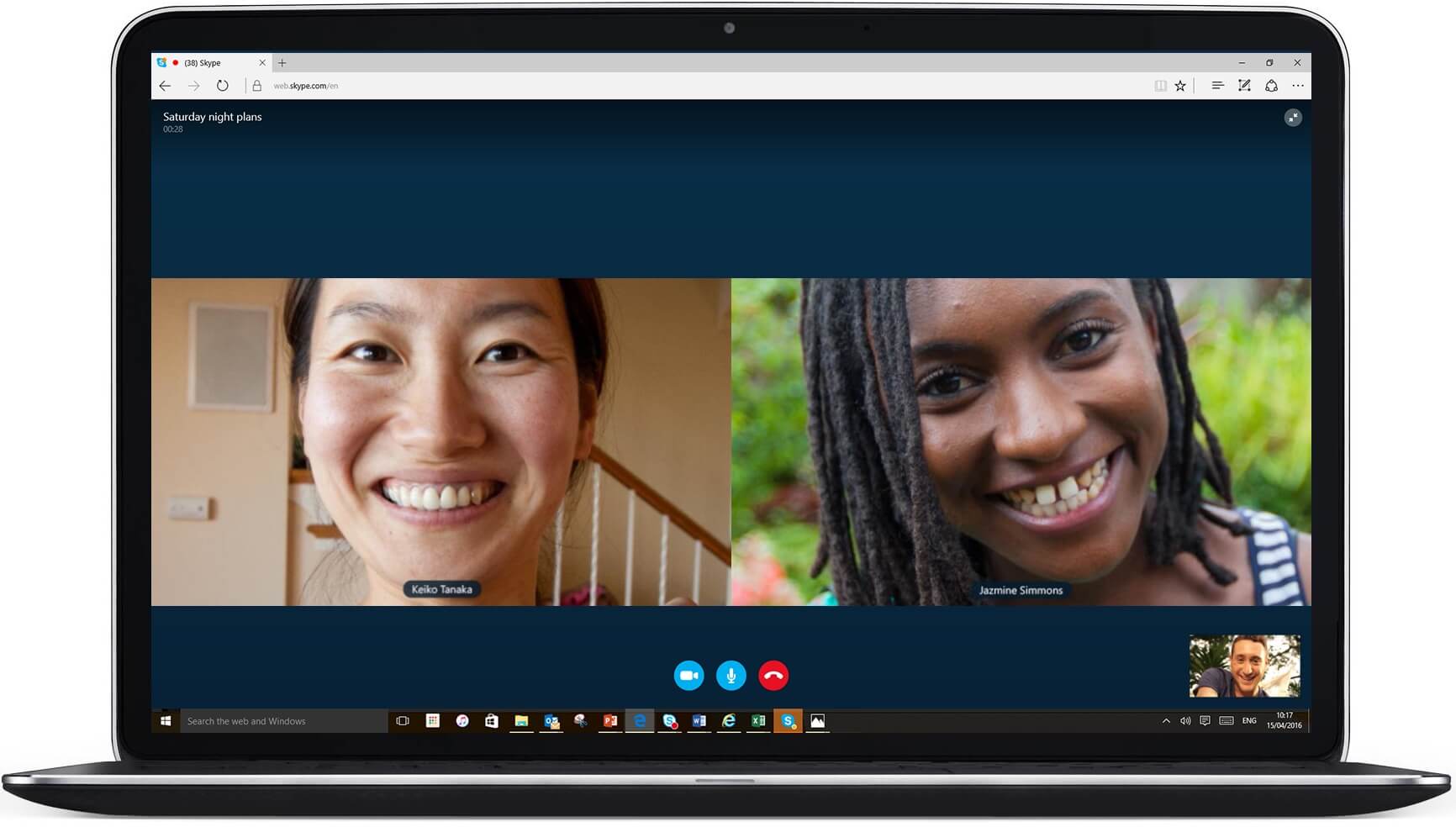 best video conferencing software, skype ui, free slack team chat app alternative