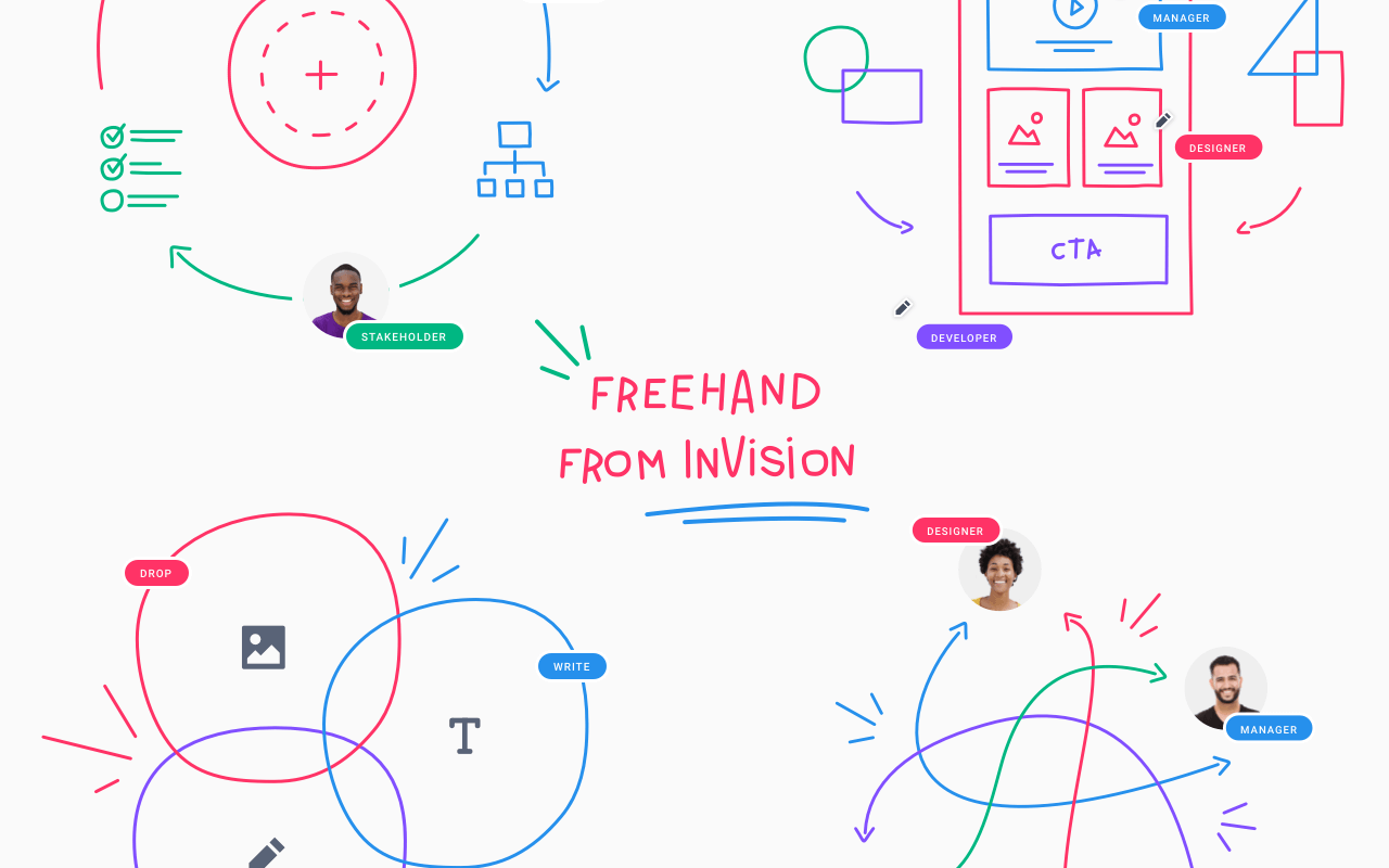 invision freehand interface