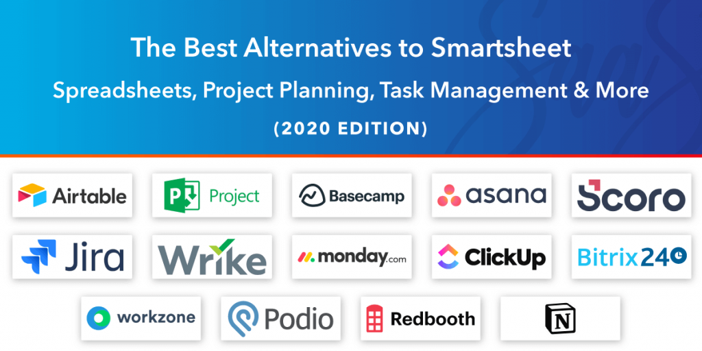apps like Smartsheet, best Smartsheet alternatives, free Smartsheet alternatives, top Smartsheet alternatives, best alternatives to Smartsheet, Smartsheet replacements