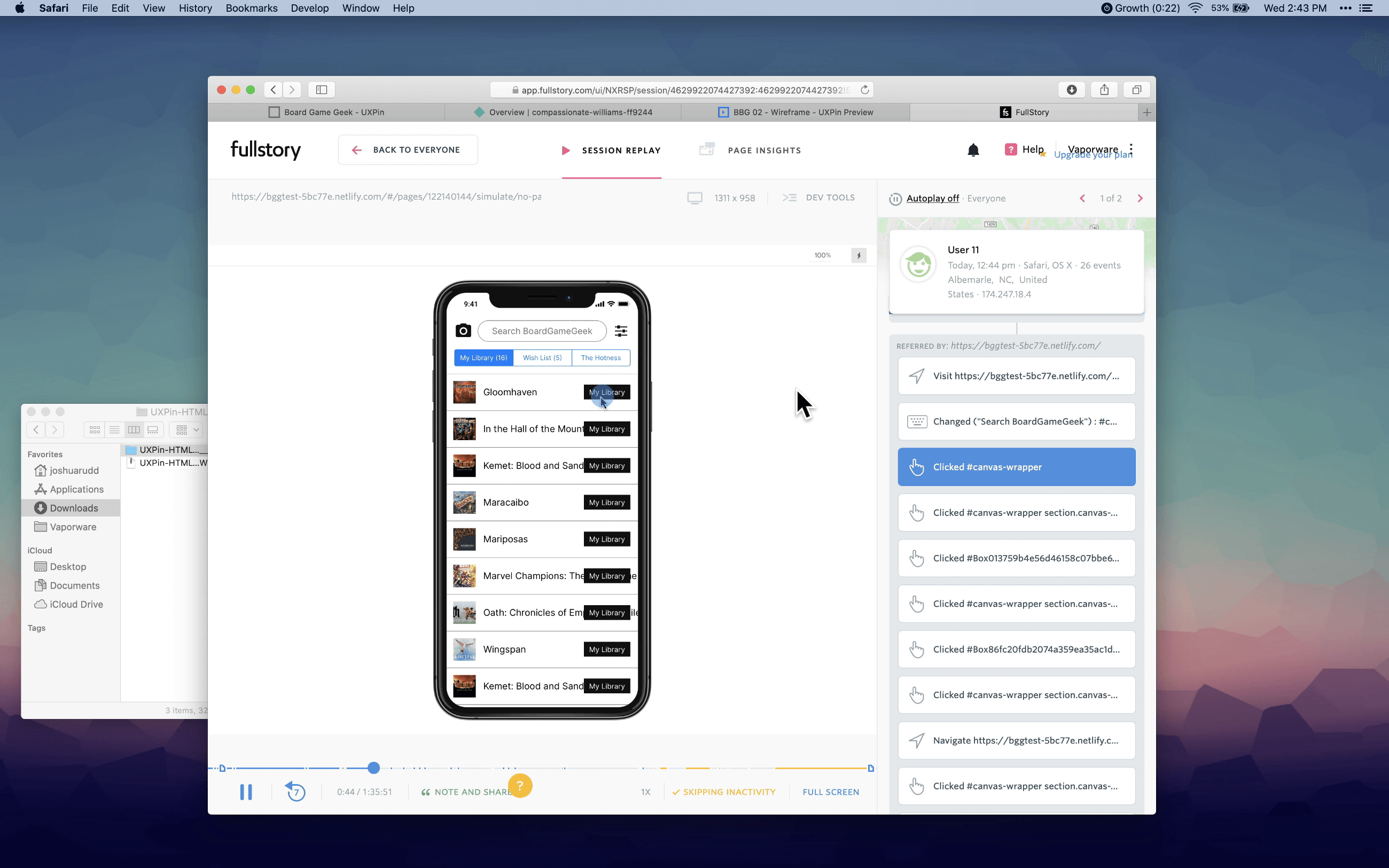 uxpin mockup tool