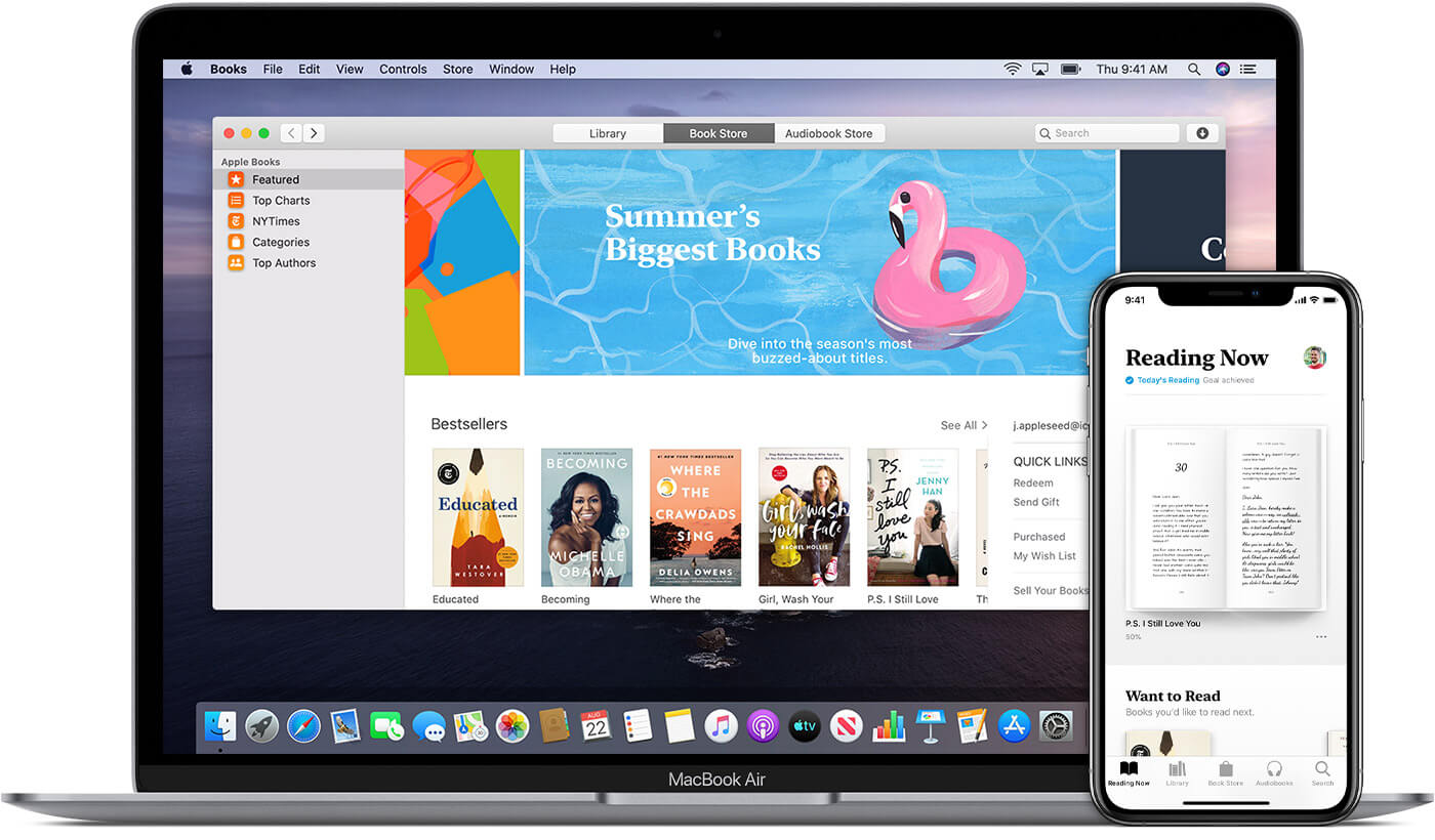 reading apps for apple mac