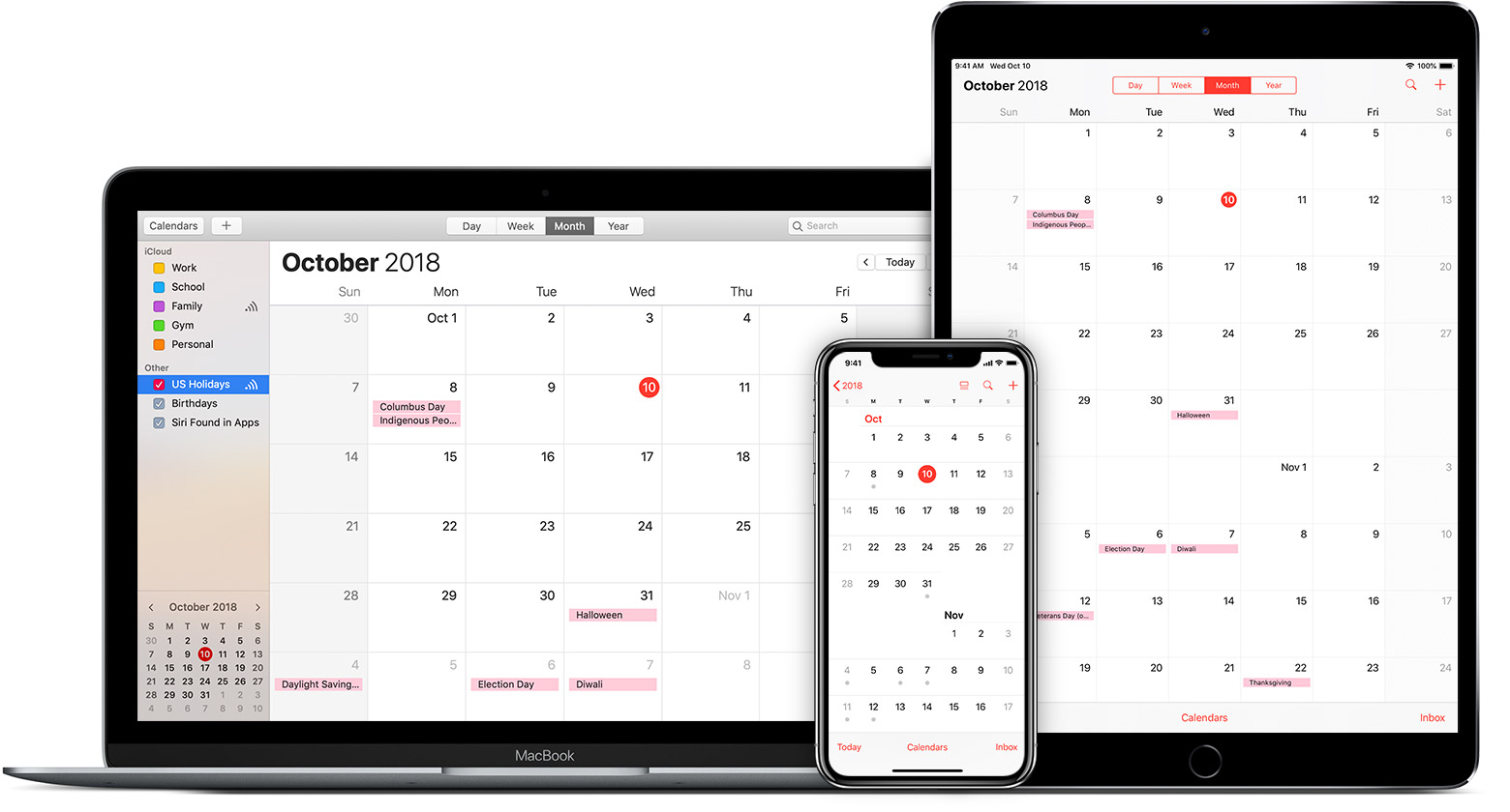 icloud calendar, apple ical