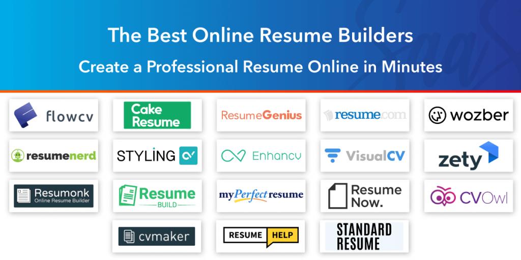 best online cv builders, best online resume builders, best resume builders, free online resume builders, build your resume online, best free resume builders