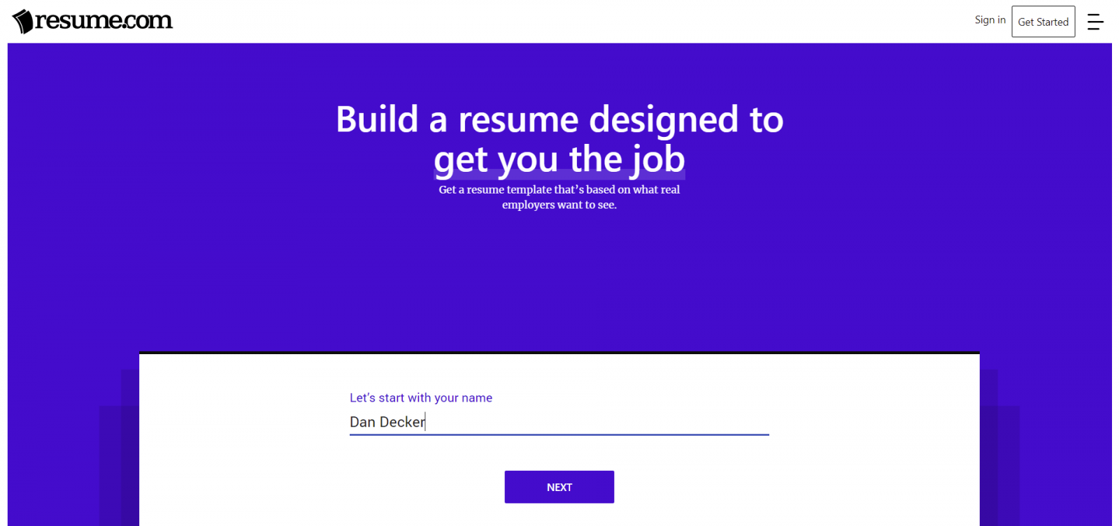 best online resume builders