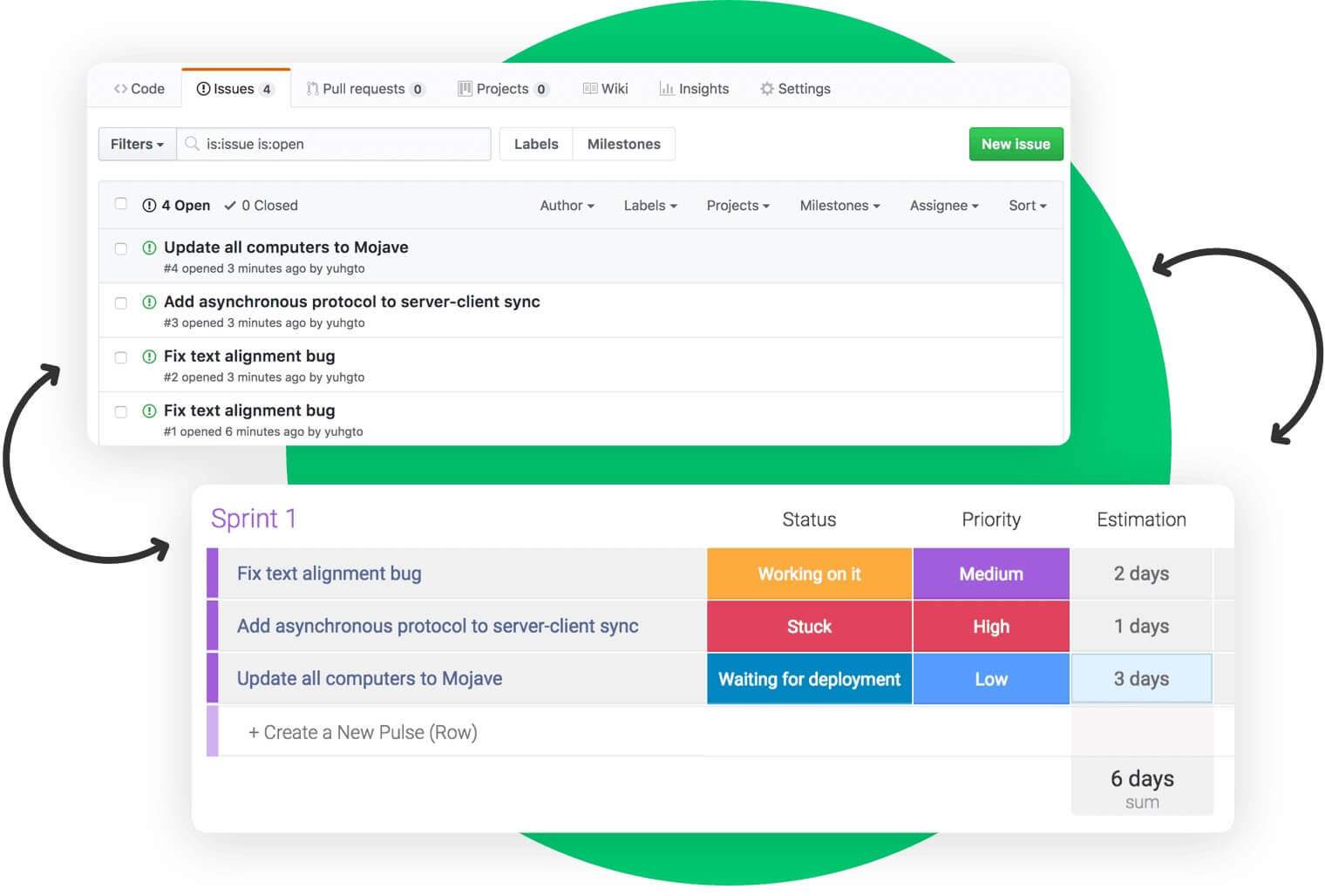 monday issue tracking software