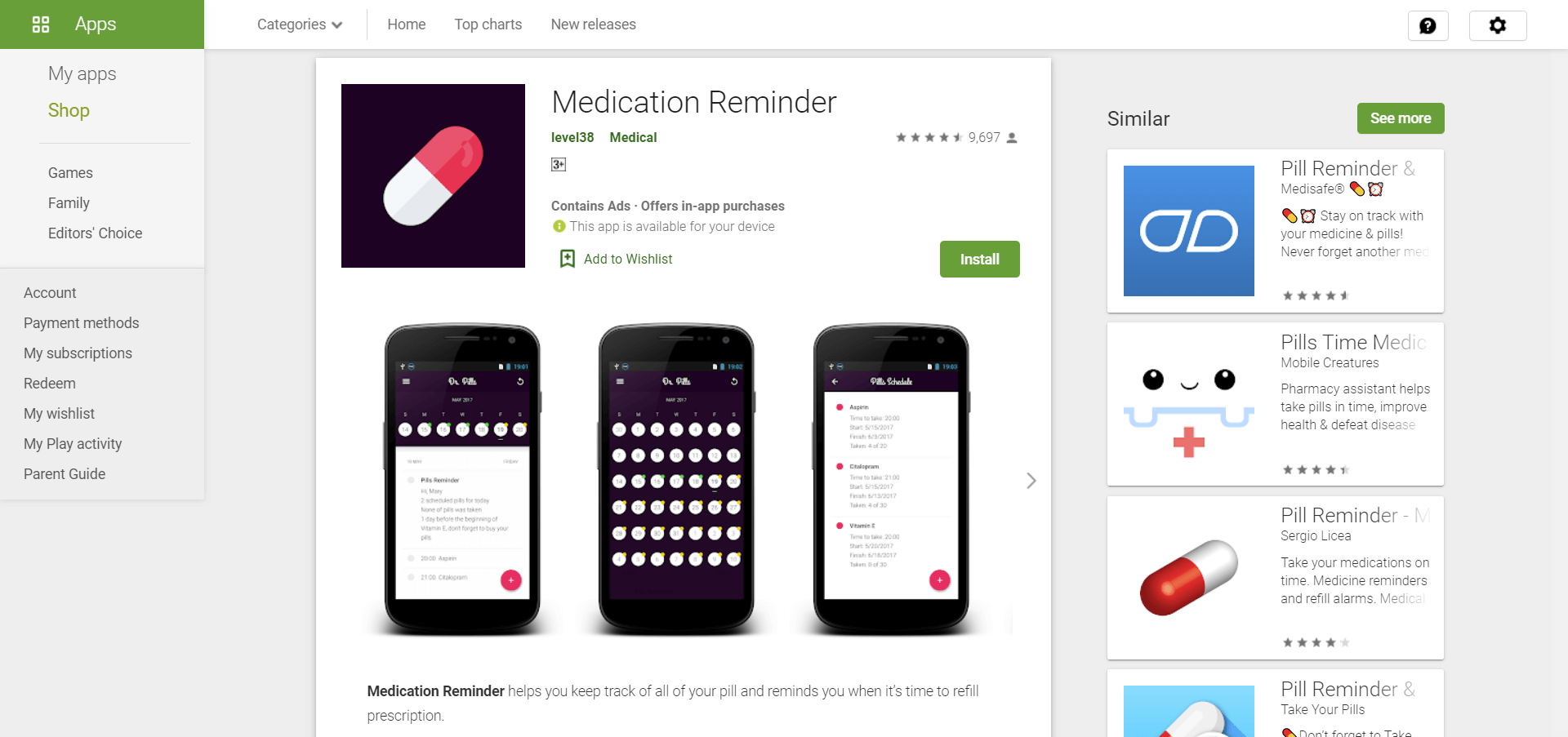 best pill reminder app iphone